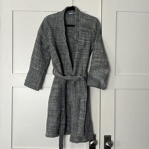 Gray Bathrobe